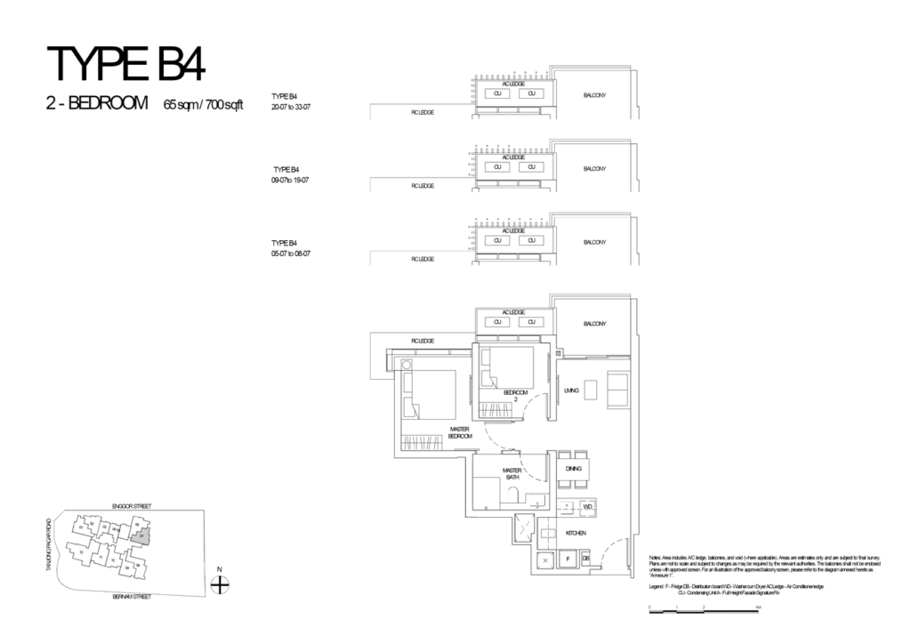 One-Bernam-2-Bedroom-Type-B4-700sqft