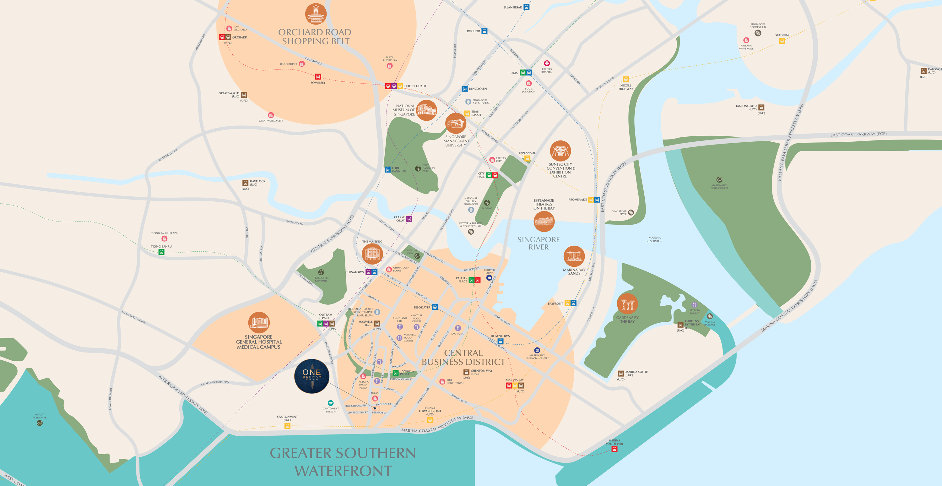 One-Bernam-Location-Map
